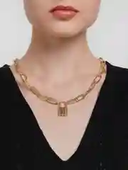 Желтый ожереье на шею/ЦепочкаЧокер на шею/Цепочка ожерелье с подвеской/Ожерелье с подвеской