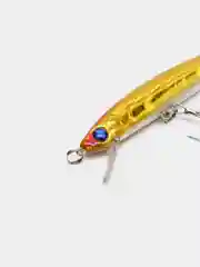 Желтый воблер Minnow "Уклейка" / 6 расцветок / 11 см / 9.2 г / Амнимация уклейки