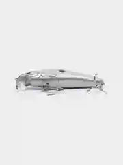 Серый воблер "Озерный" / 10 цветов / 10.2 cm / 8.7 g / 1.01.19