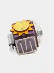 Фиолетовый бизикубик Мини NOVA Toys/ Развивающие игрушки/ Деревянные для малышей / Дорожный Бизиборд