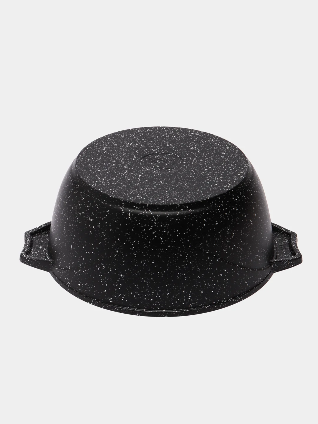 Кастрюля 2л, Мечта, литая, толстостенная, с крышкой, покрытие Granit black, 2 л