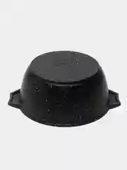 Кастрюля 2л, Мечта, литая, толстостенная, с крышкой, покрытие Granit black, 2 л