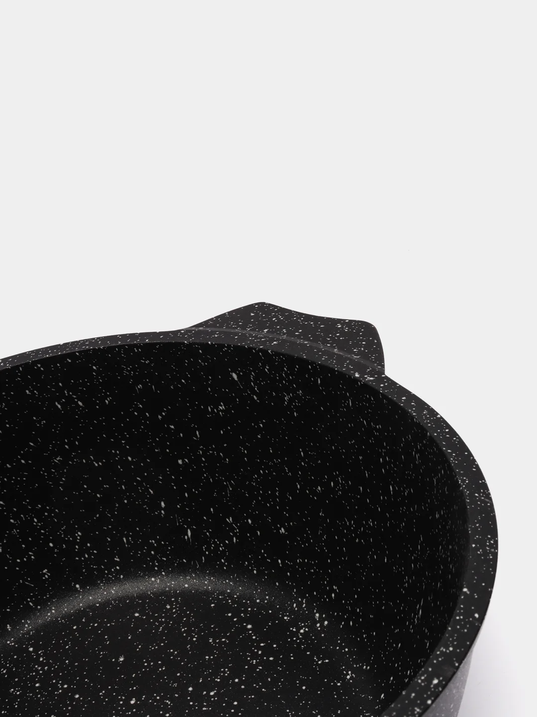 Кастрюля 2л, Мечта, литая, толстостенная, с крышкой, покрытие Granit black, 2 л