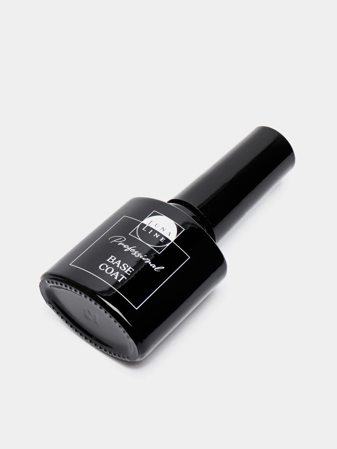 Базовое светоотражающее покрытие LunaLine Rubber Flash/база для ногтей/ база для гель лака