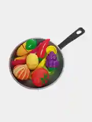 Набор "Продукты для нарезки на липучках" (нож,разд. доска,поварёшка,лопатка в комплекте)