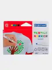 Набор маркеров для ткани "Textil Marker 2739", 06 цв