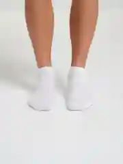 Белый носки мужские, женские, короткие, универсальные