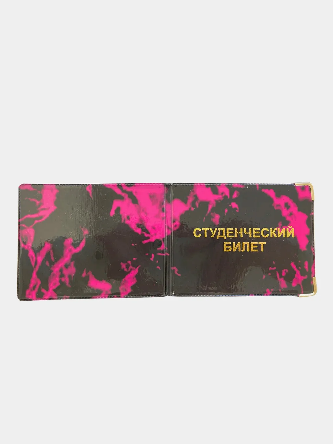 Вишнёвый обложка для студенческого билета