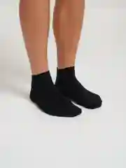 Черный носки мужские, женские, короткие, универсальные