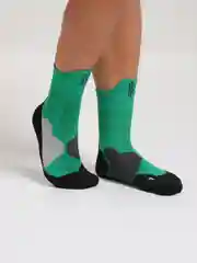 Зеленый носки спортивные, баскетбольные