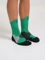 Зеленый носки спортивные, баскетбольные