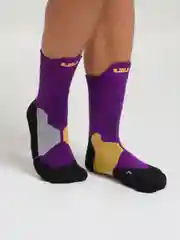 Фиолетовый носки спортивные, баскетбольные