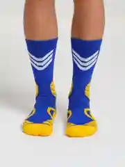 Синий носки спортивные, баскетбольные
