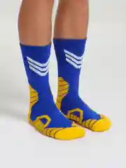 Синий носки спортивные, баскетбольные