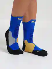 Синий носки спортивные, баскетбольные