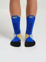 Синий носки спортивные, баскетбольные
