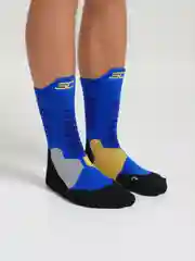 Синий носки спортивные, баскетбольные