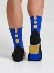 Синий носки спортивные, баскетбольные