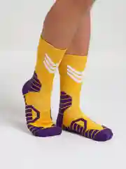 Желтый носки спортивные, баскетбольные
