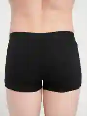 Черный мужские трусы боксеры, хлопковые