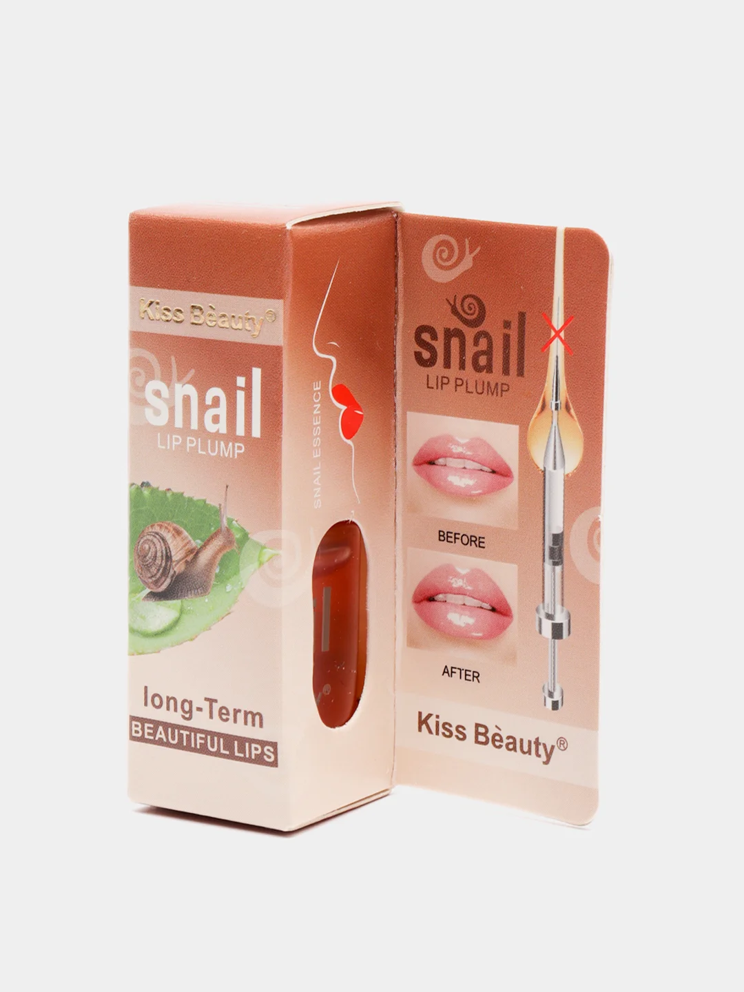 Блеск для увеличения объема губ Lip Plump Maximizer, с муцином улитки