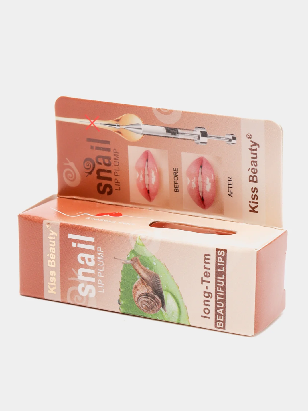 Блеск для увеличения объема губ Lip Plump Maximizer, с муцином улитки