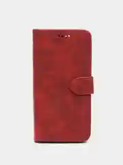 Красный кожаный PU чехол книжка Samsung Galaxy A22 4G / M22, Самсунг Галакси А22 / М22