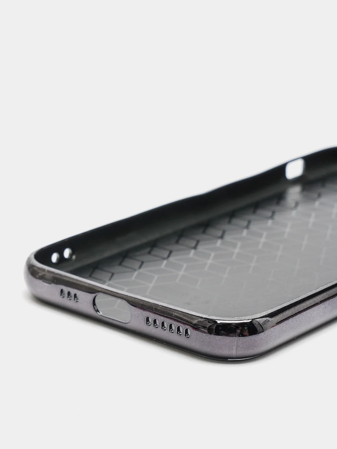 Индиго чехол для iPhone (Айфон) 11 силиконовый, синий