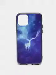 Индиго чехол для iPhone (Айфон) 11 силиконовый, синий