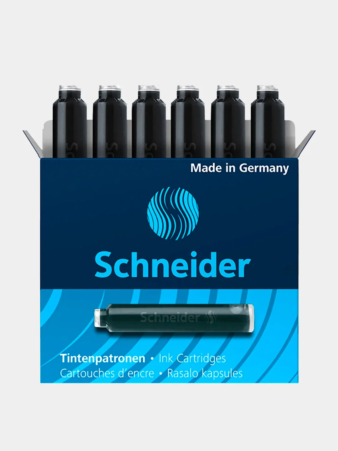Картриджи чернильные Schneider черные, 6шт., картонная коробка