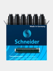 Картриджи чернильные Schneider черные, 6шт., картонная коробка