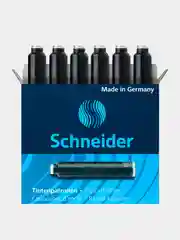 Картриджи чернильные Schneider черные, 6шт., картонная коробка