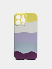 Чехол на iPhone 13 Pro, 13 Pro Max, разноцветный, Soft touch