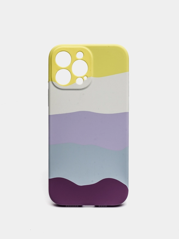 Чехол на iPhone 13 Pro, 13 Pro Max, разноцветный, Soft touch