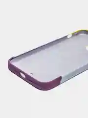 Желтый чехол на iPhone 13 Pro, 13 Pro Max, разноцветный, Soft touch