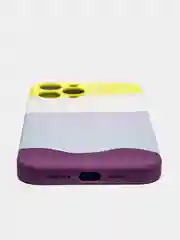 Желтый чехол на iPhone 13 Pro, 13 Pro Max, разноцветный, Soft touch