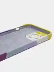 Желтый чехол на iPhone 13 Pro, 13 Pro Max, разноцветный, Soft touch