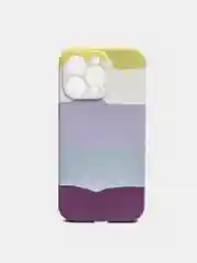 Желтый чехол на iPhone 13 Pro, 13 Pro Max, разноцветный, Soft touch