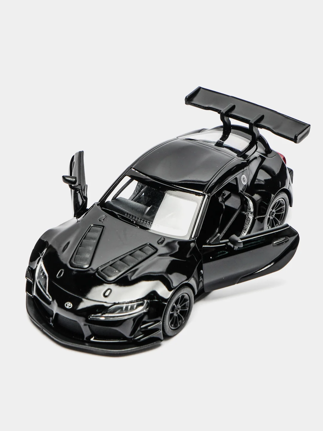 Черный металлическая машина Toyota GR Supra Racing Concept KT5421D