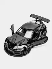 Черный металлическая машина Toyota GR Supra Racing Concept KT5421D