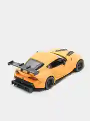 Желтый металлическая машина Toyota GR Supra Racing Concept KT5421D