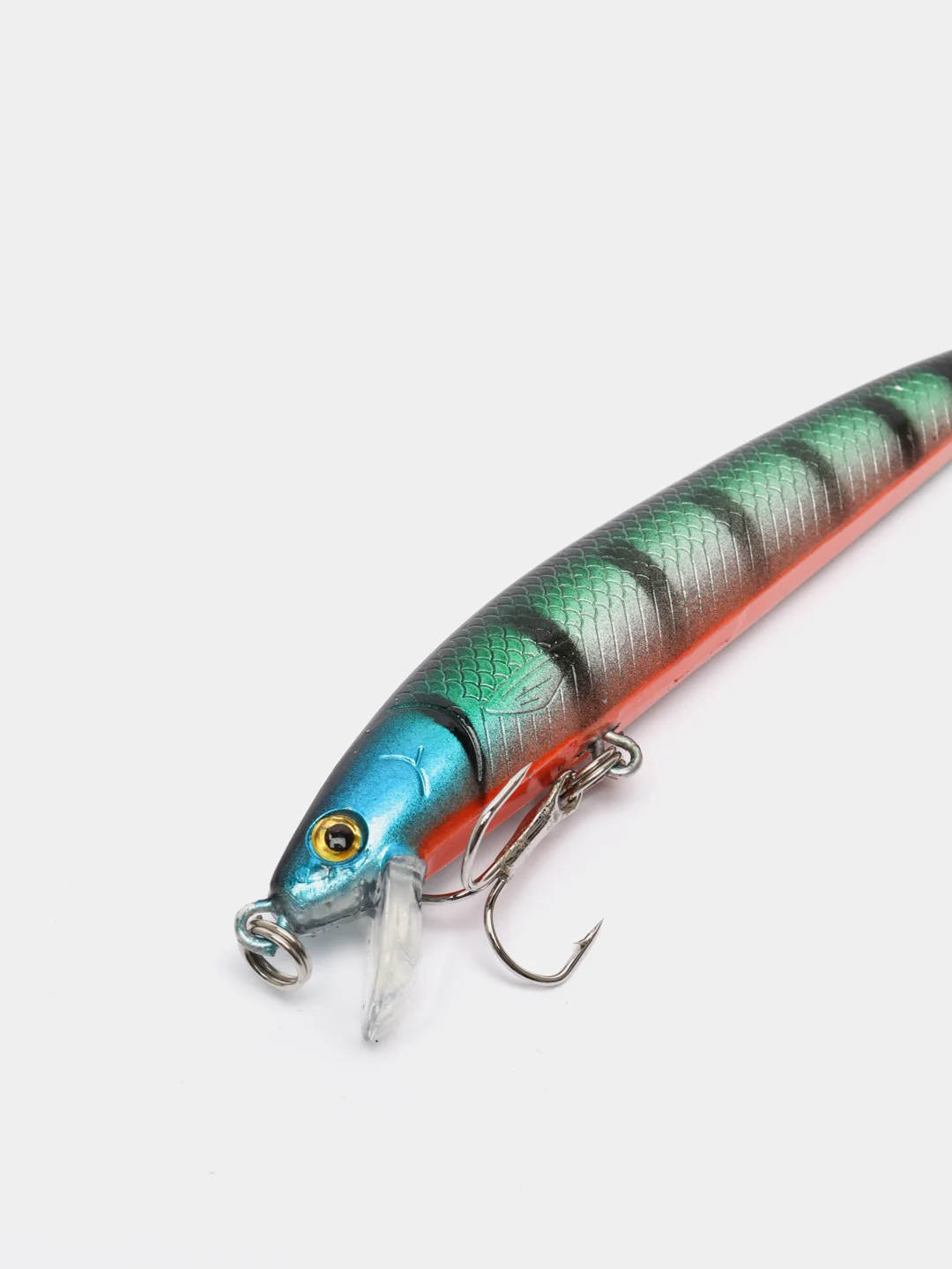 Зеленый воблер "Пескарь" (10 расцветок 9.5cm/8.5g) 1.01.05