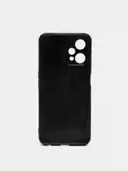 Черный чехол карбон с защитой камеры на Realme 9 PRO / Realme 9 5g / Realme Q5