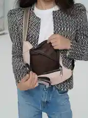 Пудровый поясная сумка