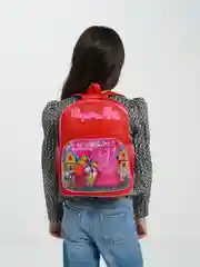 Алый детский рюкзак