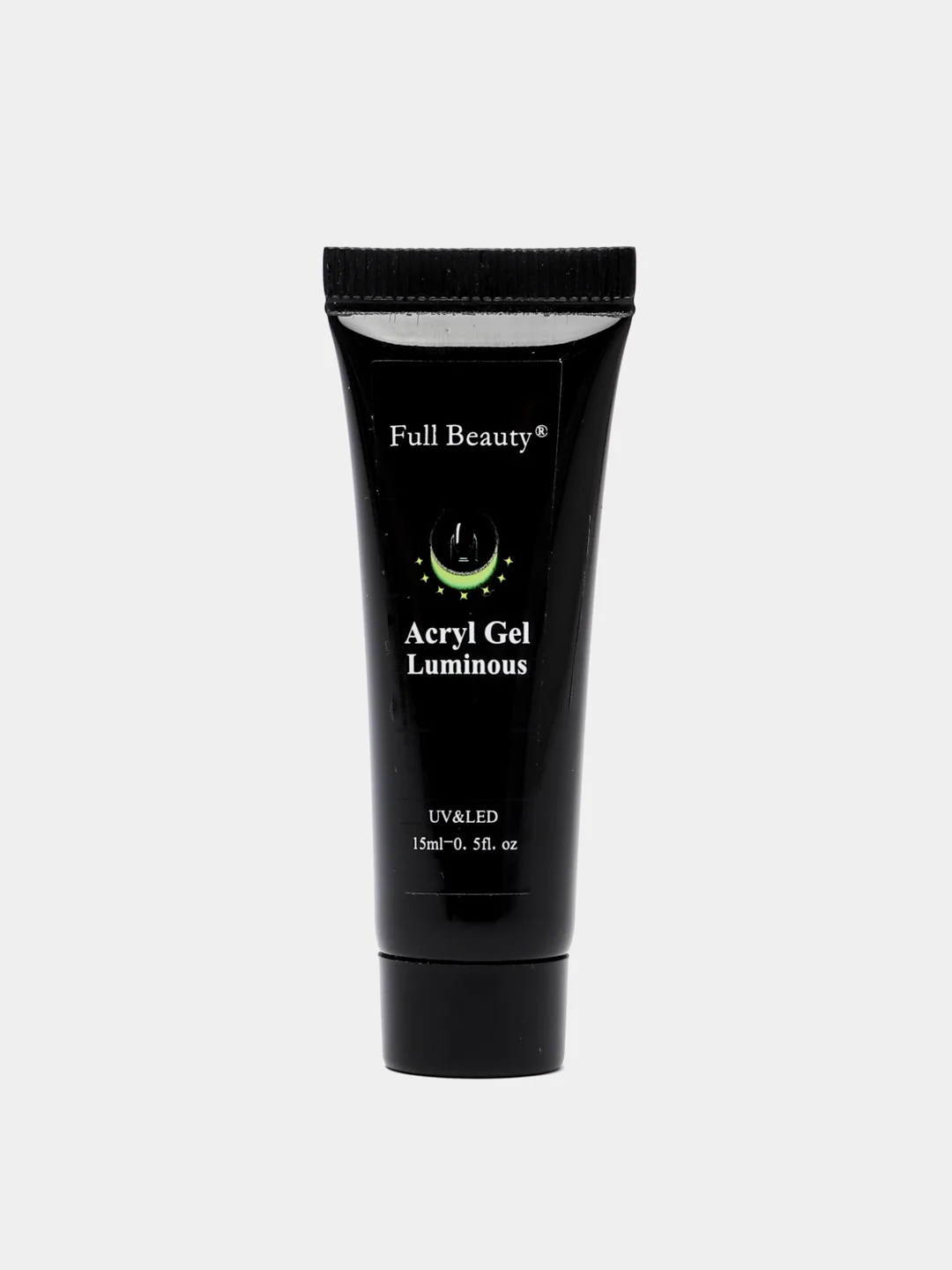 Светло-оранжевый акригель для наращивания ногтей Full Beauty, 15 мл