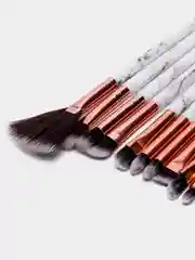 Белый кисти для макияжа, набор из 10 штук