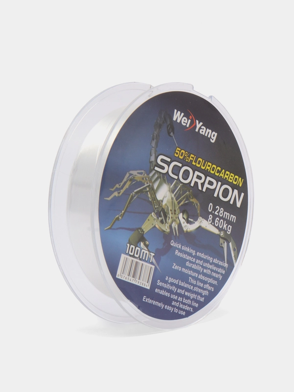 Леска рыболовная Scorpion flourocarbon, 100 м