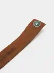 Коричневый нашивка Hand Made, 2 шт