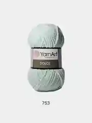 Мятный пряжа Плюшевая YarnArt Dolce 100% Микрополиэстер 100г 120м (Велюровая ЯрнАрт Долче)